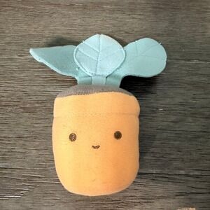 Cute Baby Carrot Plush Toy Kawaii‎ Stuffed Carrot Flower Kids Gift